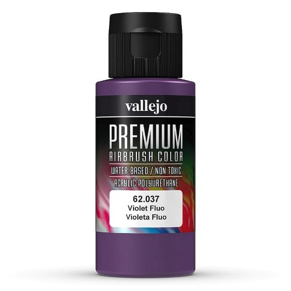 Vallejo Premium Colour - Fluorescent Violet 60ml Acrylic Paint (AV62037) - Good Games