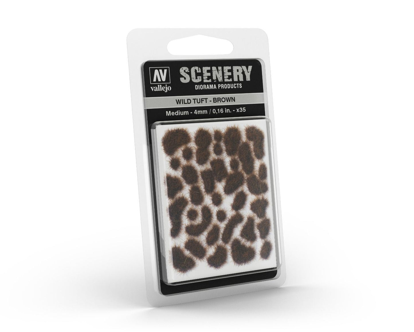 Vallejo Hobby Scenery - Brown Medium Wild Tuft - Good Games