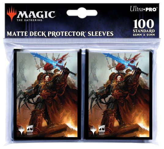 Magic: The Gathering - Deck Protector- Warhammer 40K Commander Deck - Abaddon The Despoiler (V2) - Good Games