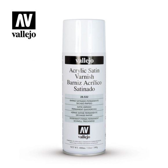 Vallejo Spray Paint Satin Varnish (AV28532) - Good Games