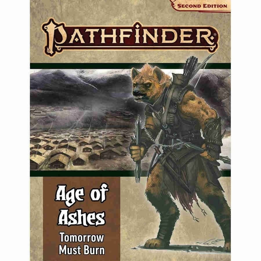 Pathfinder Second Edition - Age Of Ashes Adventure Path #3 Tomorrow Must Burn - Good Games