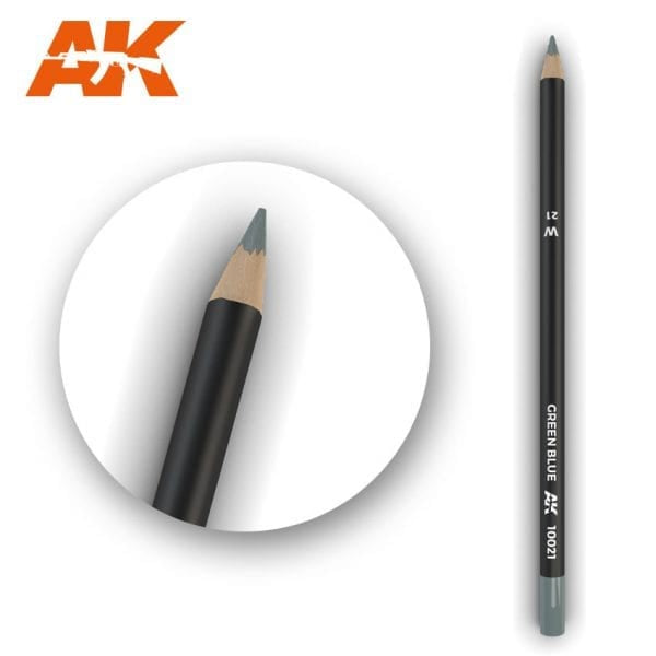 AK Interactive Weathering Pencils - Green Blue - Good Games