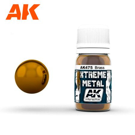 AK Interactive Metallics - Xtreme Metal Brass 30ml - Good Games