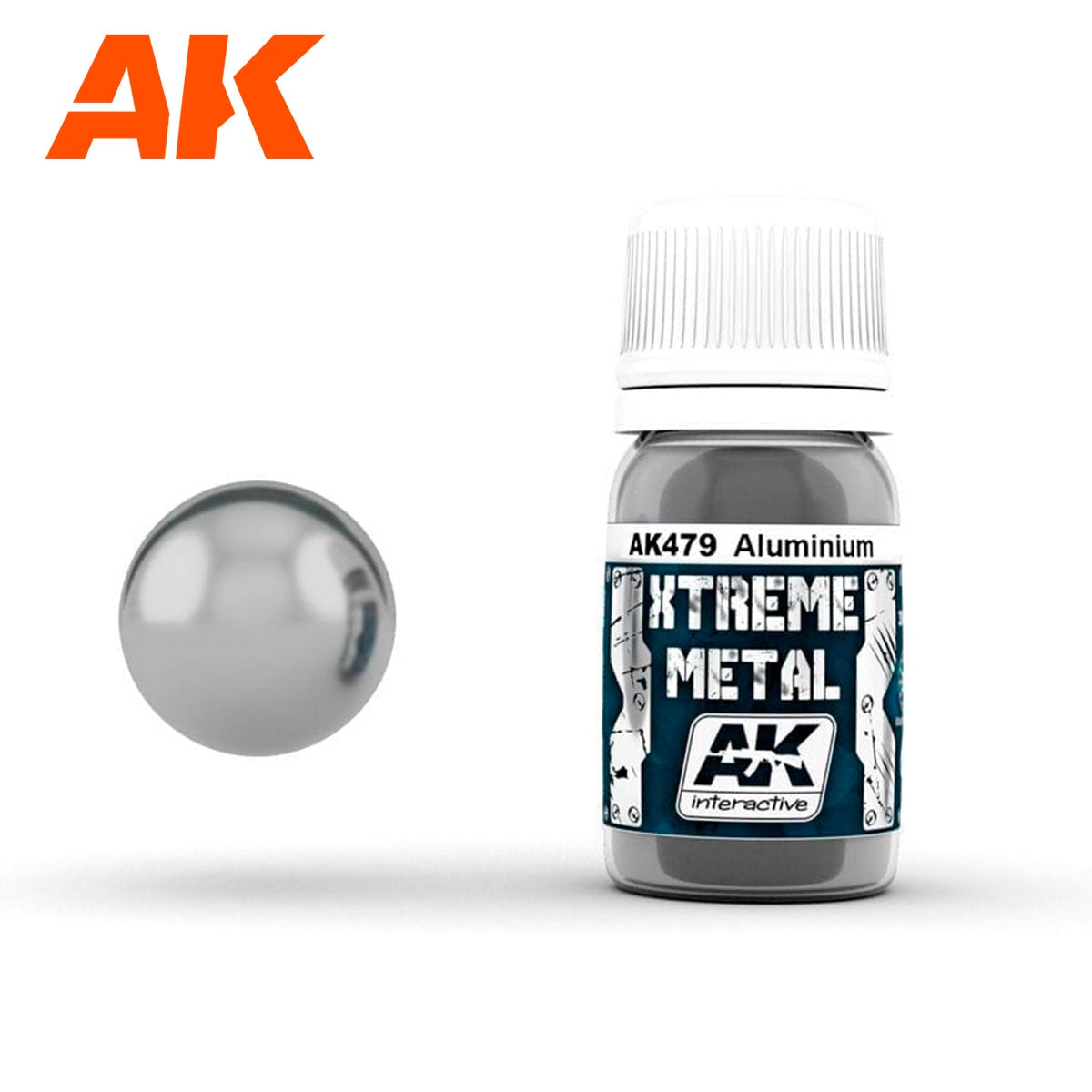 AK Interactive Metallics - Xtreme Metal Aluminium 30ml - Good Games