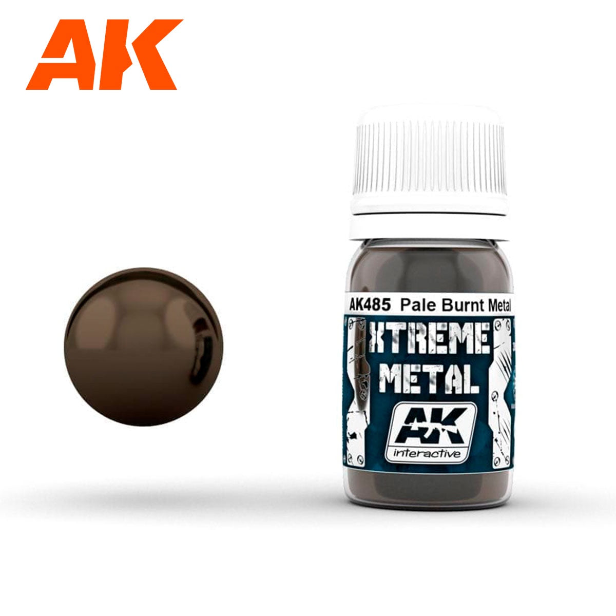 AK Interactive Metallics - Xtreme Metal Pale Burnt Metal 30ml - Good Games