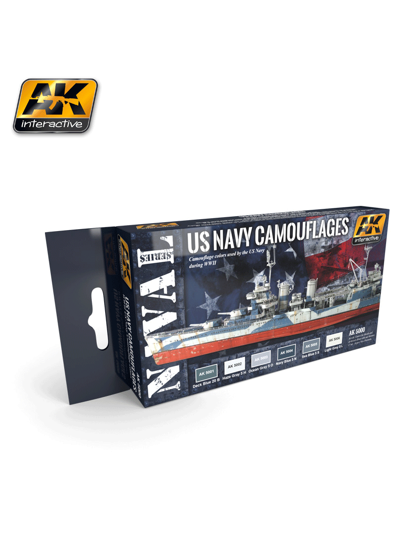 AK Interactive Primers - Us Navy Camouflages - Good Games