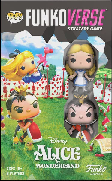 Funkoverse Alice in Wonderland 2 Pack Expandalone Strategy Board Game - Good Games
