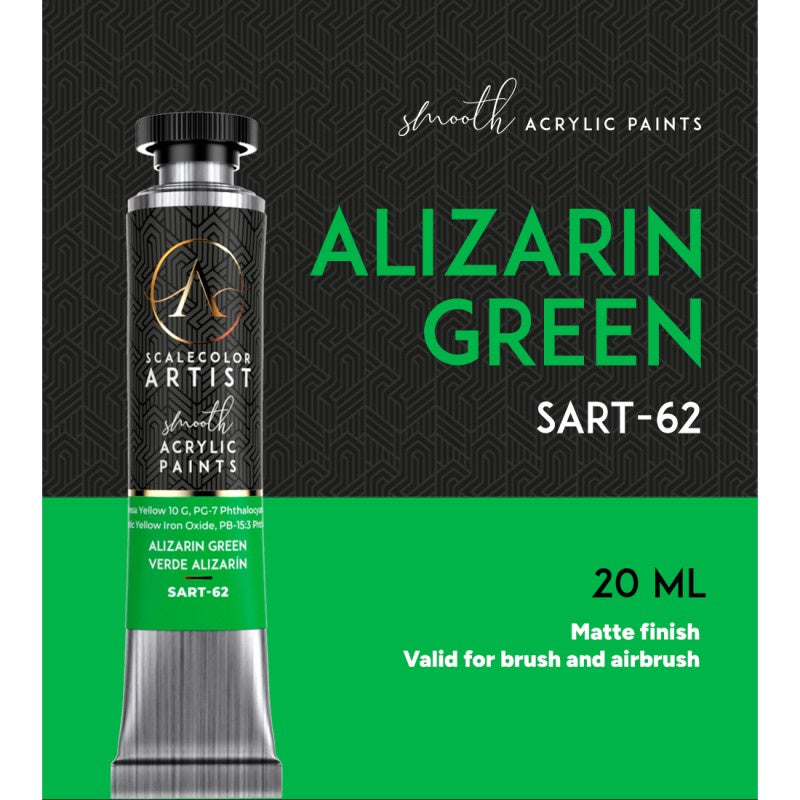 Scale 75 Scalecolor Artist Alizarin Green 20ml - Good Games