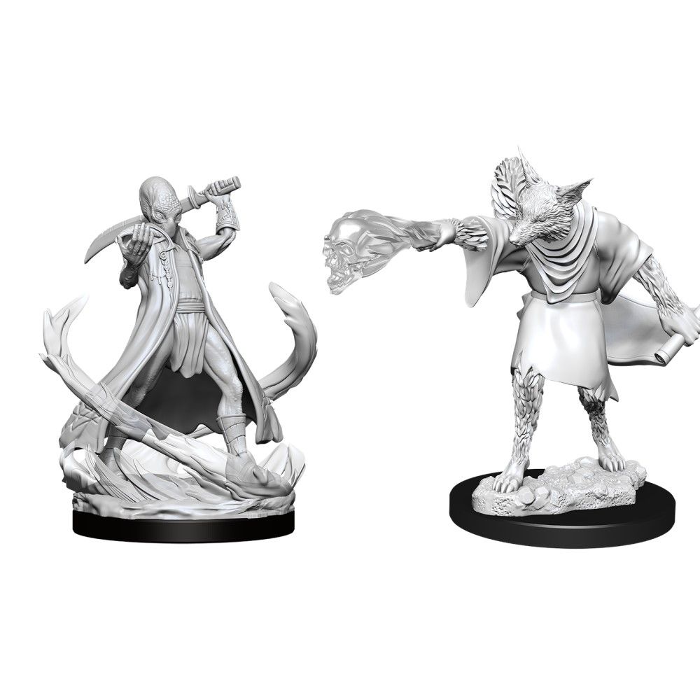Dungeons & Dragons - Nolzurs Marvelous Unpainted Miniatures Arcanaloth And Ultroloth - Good Games