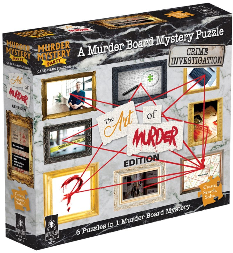 Murder Mystery: Art of Murder 1000 Piece Jigsaw - Good Games