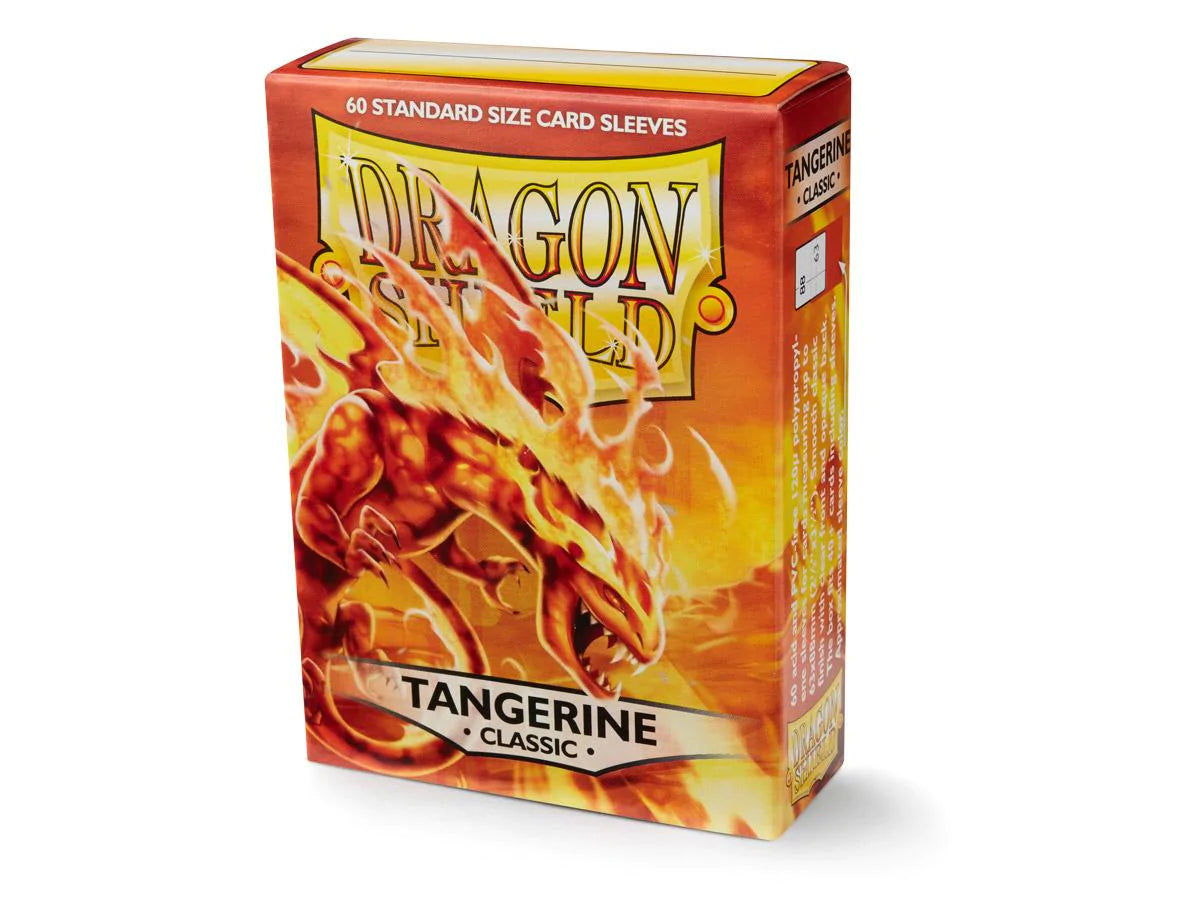 Dragon Shield - Sleeves - Classic Tangerine- Standard Size (60) - Good Games