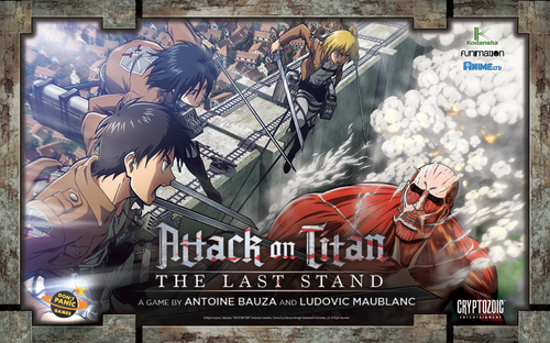 Attack On Titan Tactical Board Game - Good Games