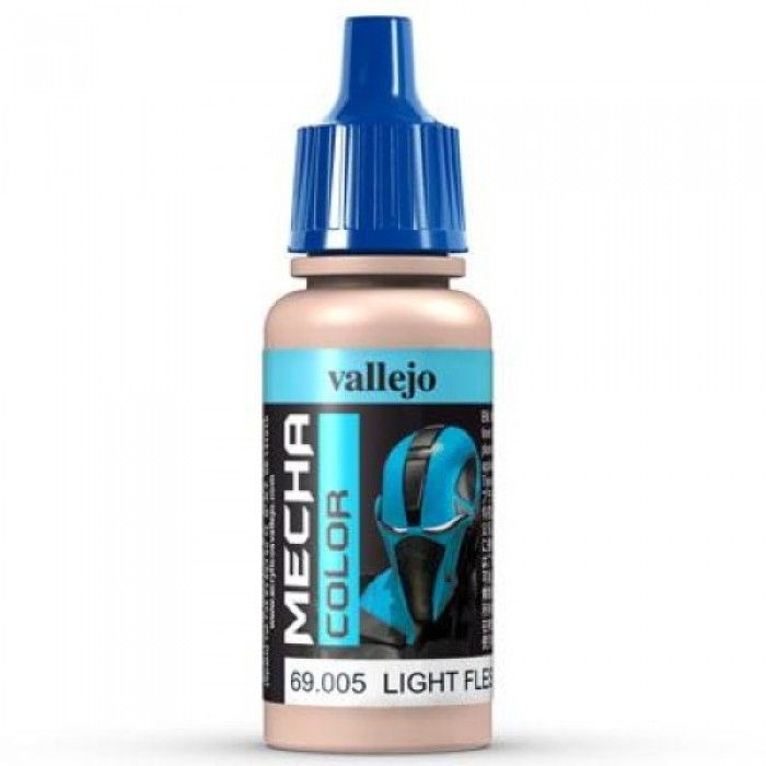 Vallejo Mecha Colour - Light Flesh 17ml Acrylic Paint (AV69005) - Good Games
