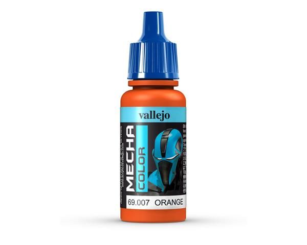 Vallejo Mecha Colour - Orange 17ml Acrylic Paint (AV69007) - Good Games