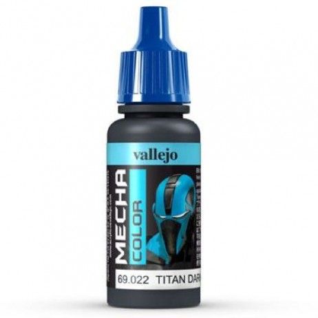 Vallejo Mecha Colour - Titan Dark Blue 17ml Acrylic Paint (AV69022) - Good Games