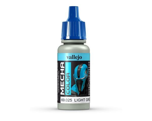 Vallejo Mecha Colour - Light Green 17ml Acrylic Paint (AV69025) - Good Games