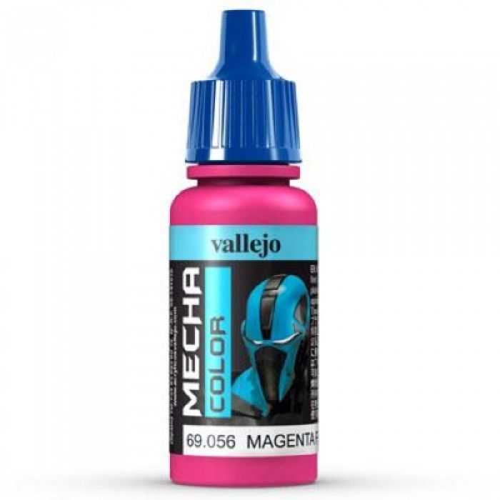 Vallejo Mecha Colour - Magenta Fluorescent 17ml Acrylic Paint (AV69056) - Good Games