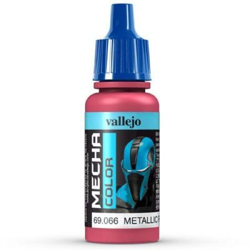 Vallejo Mecha Colour - Metallic Red 17ml Acrylic Paint (AV69066) - Good Games
