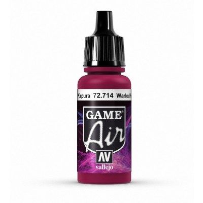 Vallejo Game Air - Warlord Purple 17ml Acrylic Paint (AV72714) - Good Games