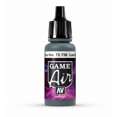 Vallejo Game Air - Cold Grey 17ml Acrylic Paint (AV72750) - Good Games