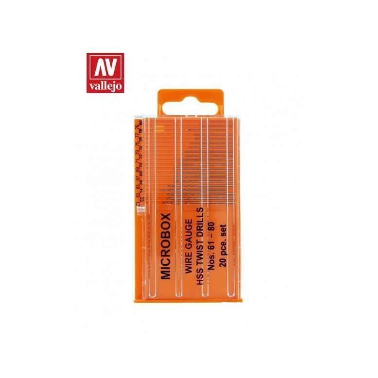 Vallejo Tools MicroboDrill Set (20) 61-80 - Good Games
