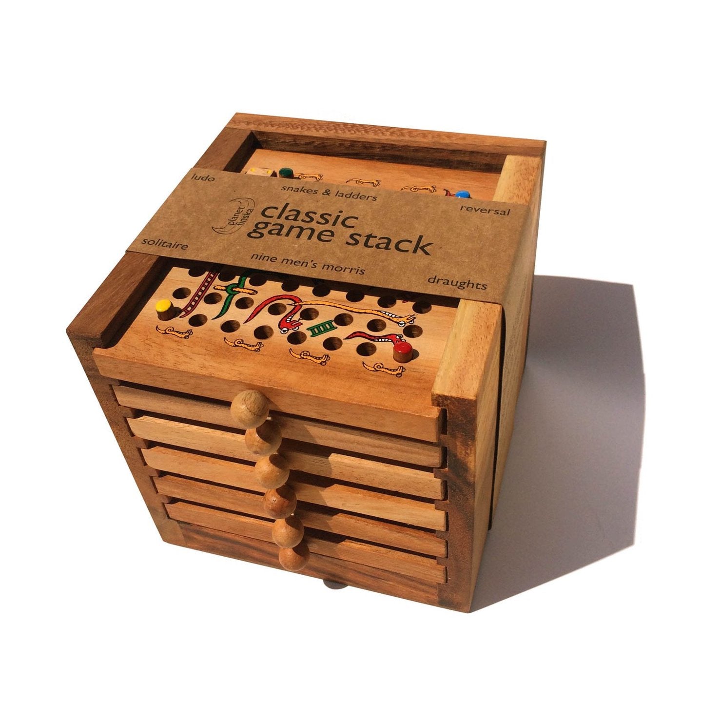 Classic Game Stack 6 Drawers - Good Games