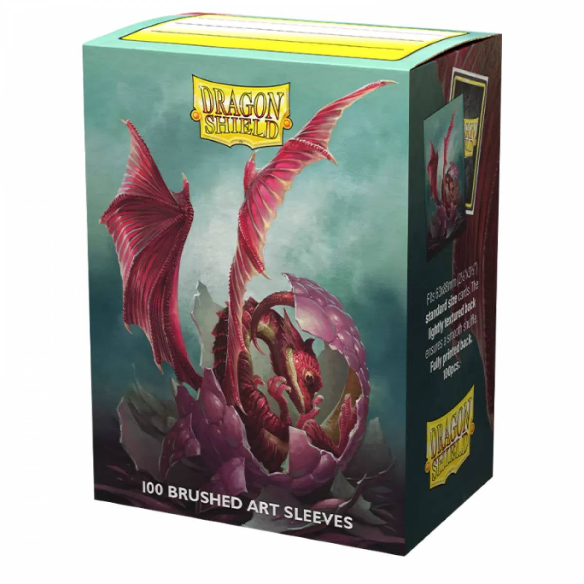 Dragon Shield - Brushed Art Sleeves - Baby Dragon Wyngs Standard Size (100) - Good Games