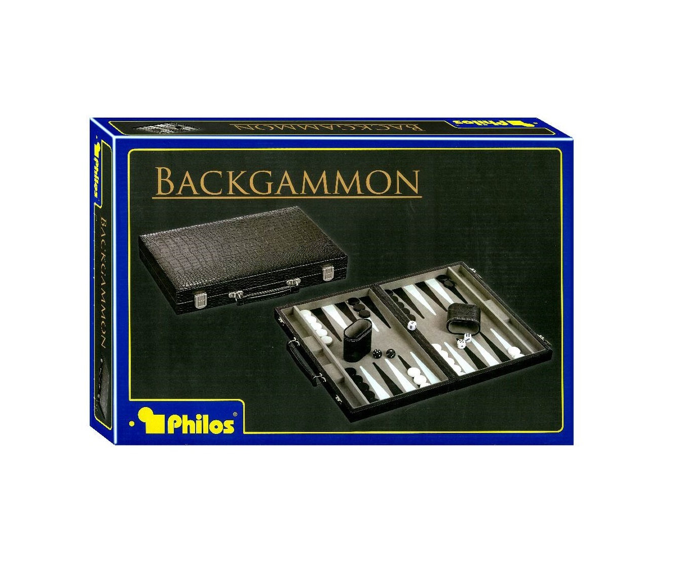 Backgammon 15 Black Crocodile - Good Games