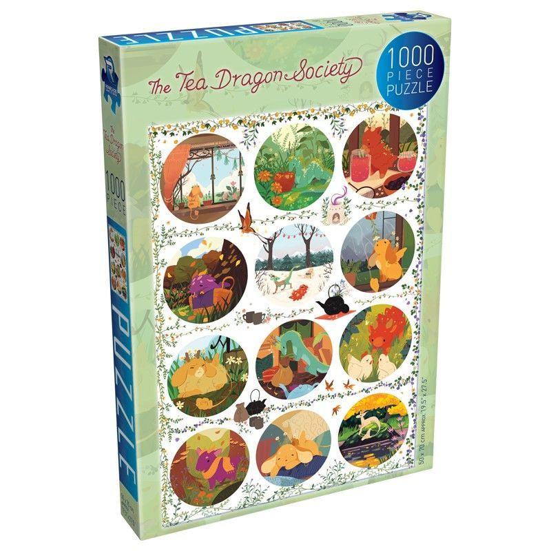 Renegade Puzzles: The Tea Dragon Society #2 Circles 1000 Piece Jigsaw - Good Games