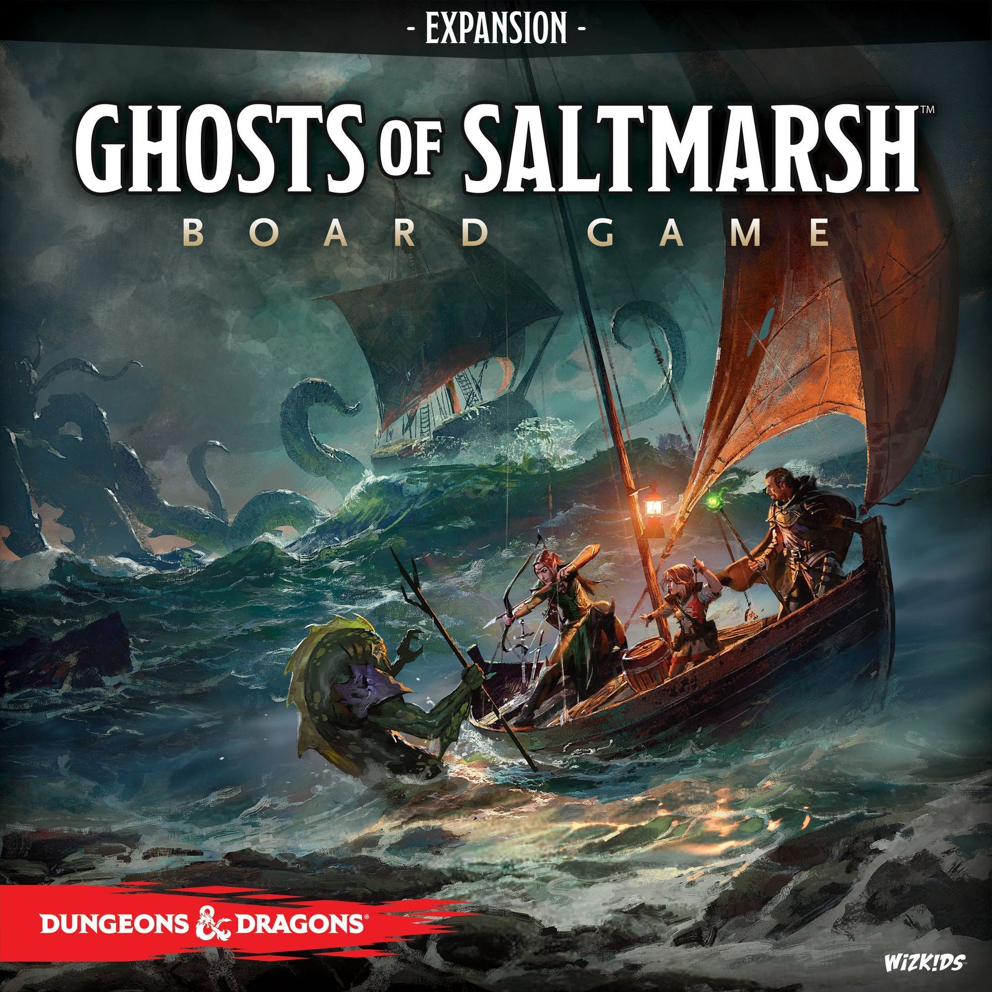 Dungeons & Dragons Ghosts of Saltmarsh Adventure System Board Game Standard Edition - Good Games