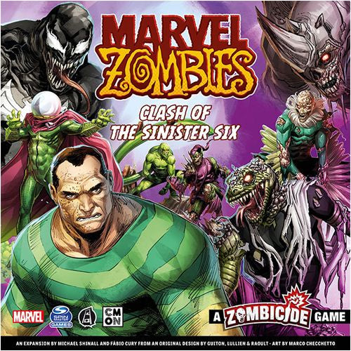 Marvel Zombies A Zombicide Game Clash of the Sinister Six - Good Games