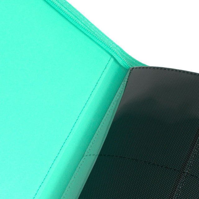 Palms Off Gaming 1st Ed Turquoise - Collectors Series 9 Pocket Zip Trading Binder - Good Games