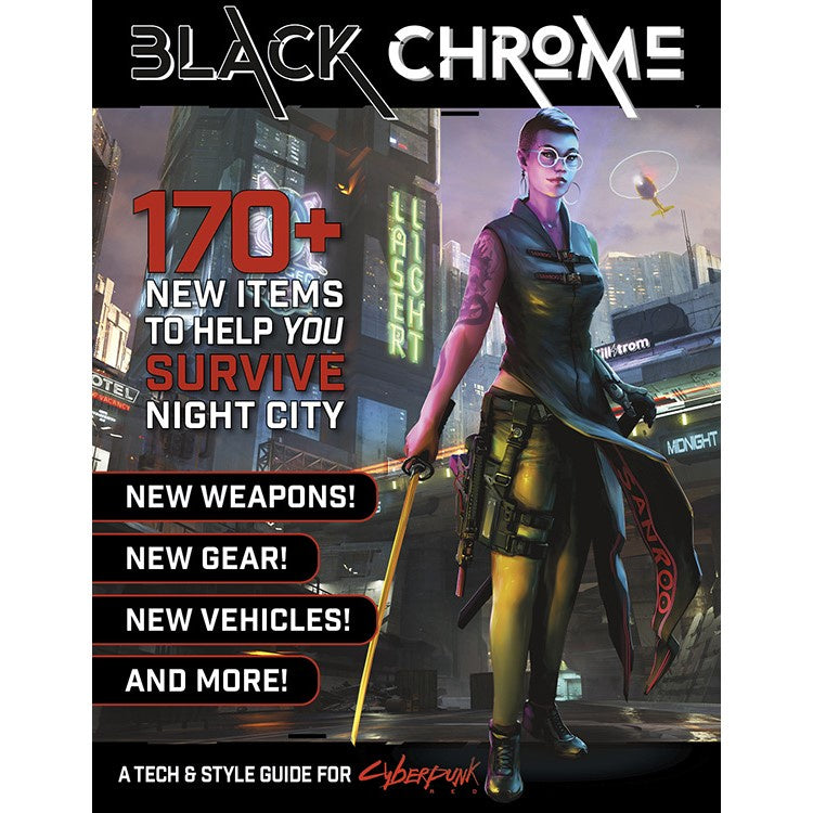 Cyberpunk RED RPG: Black Chrome - Good Games