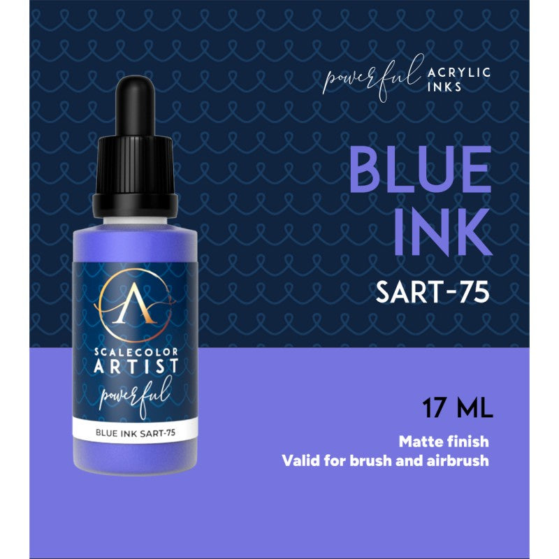 Scale 75 Scalecolor Artist Blue Ink 20ml (Preorder) - Good Games