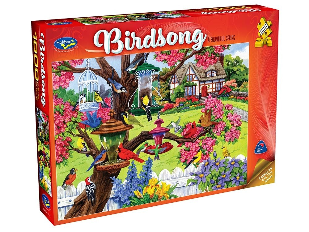 Holdson - Birdsong Bountiful Spring 1000 Piece Jigsaw - Good Games