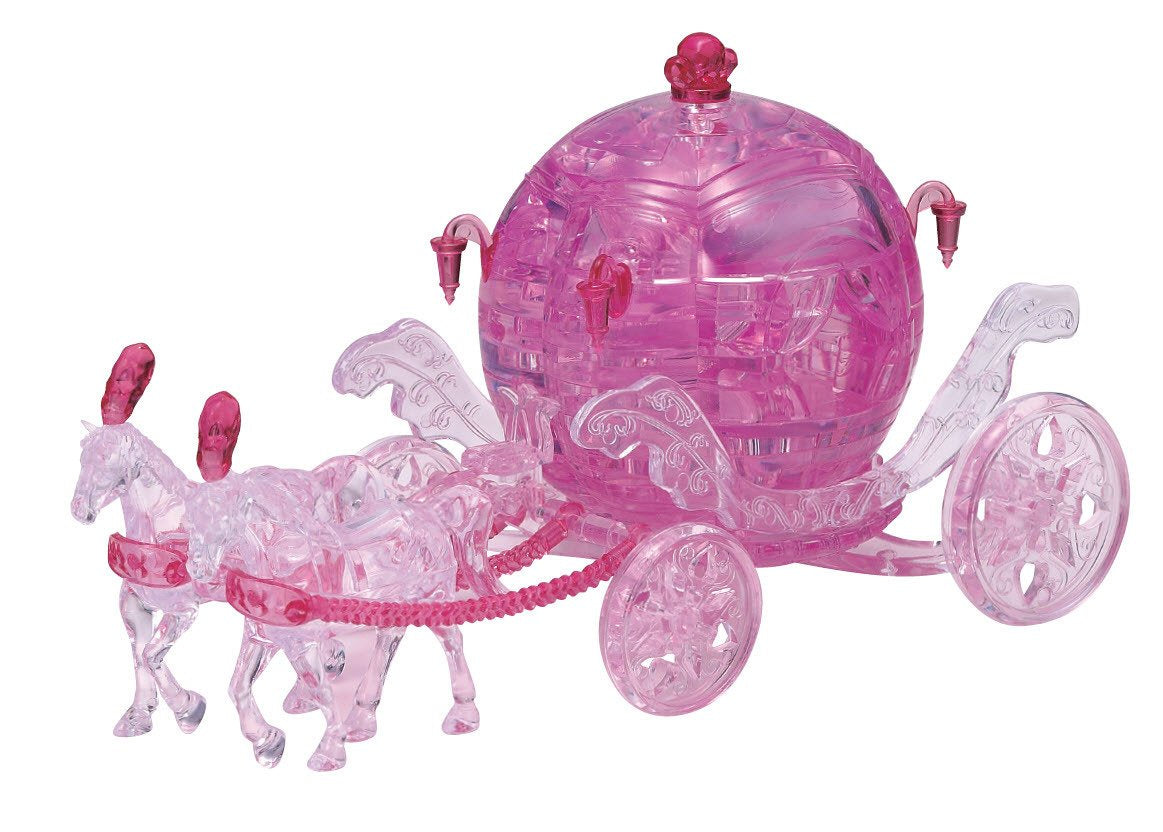3D Crystal Puzzle - Royal Carriage Pink - Good Games