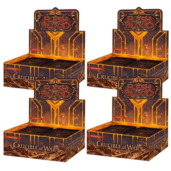 Flesh and Blood TCG - Crucible of War Unlimited Booster Box