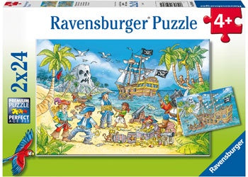 Ravensburger - Adventure Island 2x24 Pieces Jigsaw - Good Games