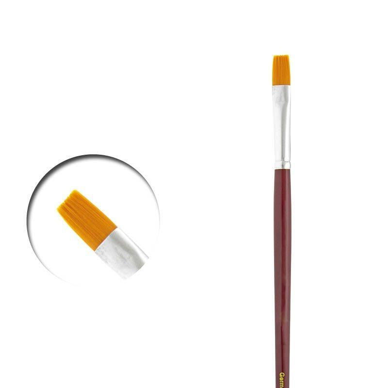 Vallejo Brushes - Toray Flat Rectangular Brush No.12 - Good Games