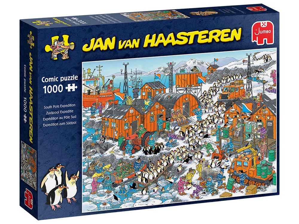 Jan Van Haasteren - South Pole Expedition 1000 Piece Jigsaw - Good Games