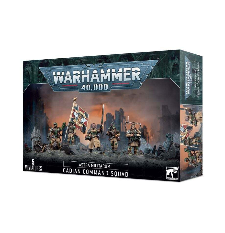 Astra Militarum: Cadian Command Squad (47-09) - Good Games