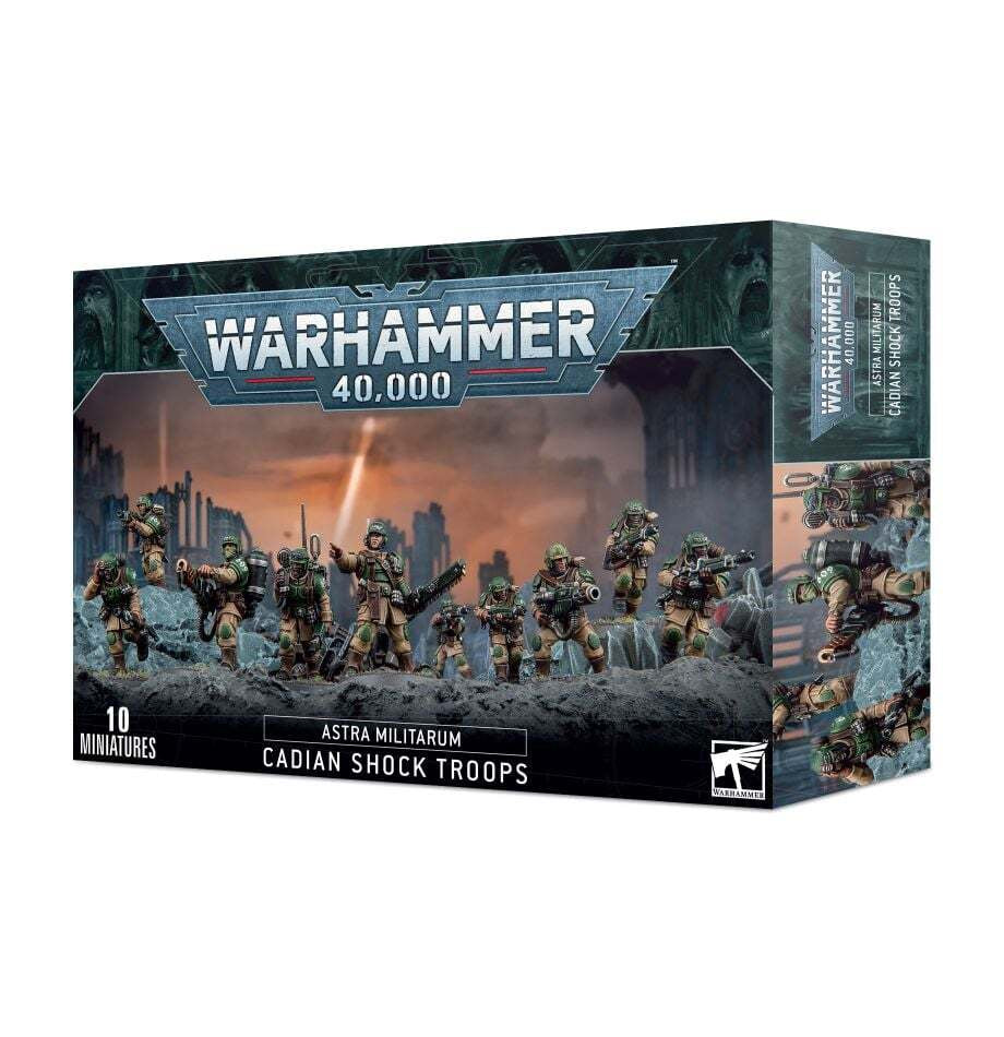 Astra Militarum: Cadian Shock Troopers (47-33) - Good Games