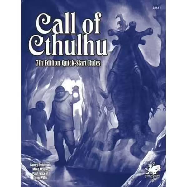 Call Of Cthulhu 7th Edition Quickstart Rules - Good Games