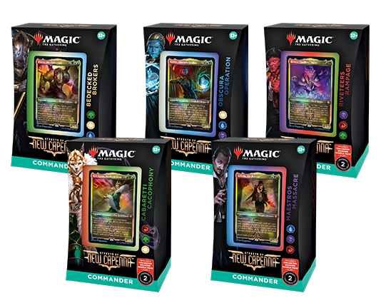 Magic: The Gathering - Streets of New Capenna Commander Deck Display - Good Games