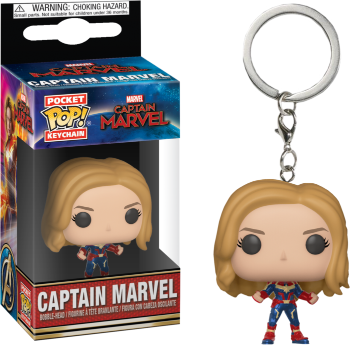Captain Marvel (2019) - Capt Marvel Pop! Keychain - Good Games