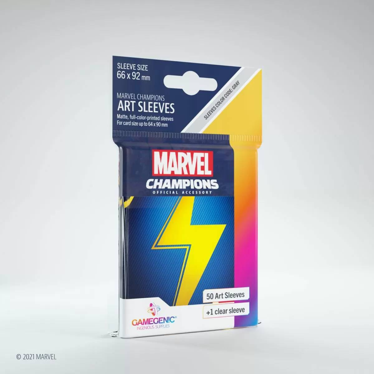 Gamegenic Marvel Champions Art Sleeves Ms Marvel - Good Games