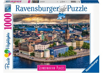 Ravensburger - Stockholm Sweden 1000 Piece Jigsaw - Good Games