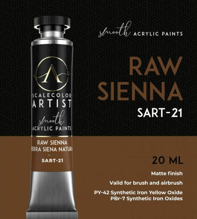 Scale 75 - Scalecolor Artist Raw Sienna 20ml - Good Games