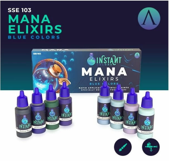 Scale 75 – Instant Colors Mana Elixirs Paint Set - Good Games