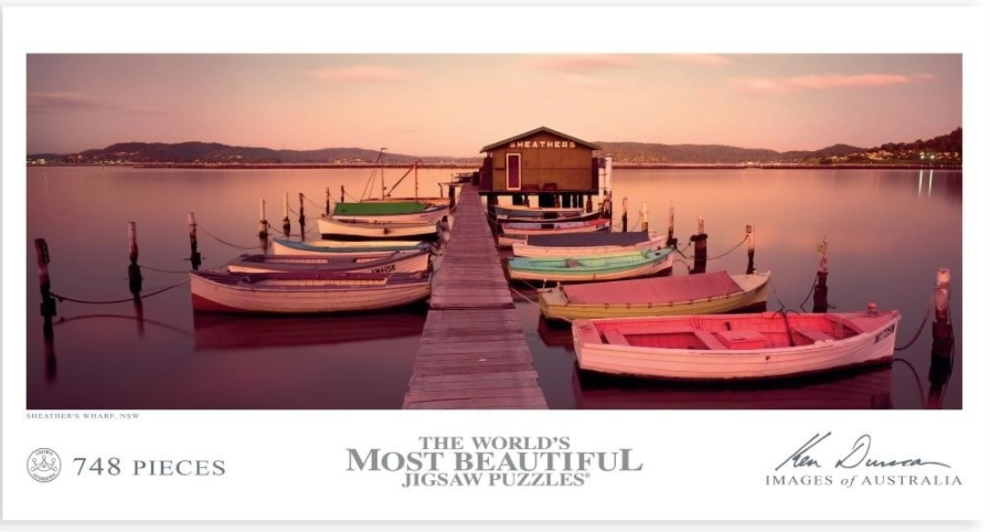 Ken Duncan - Sheathers Wharf 748 Piece Jigsaw - Good Games